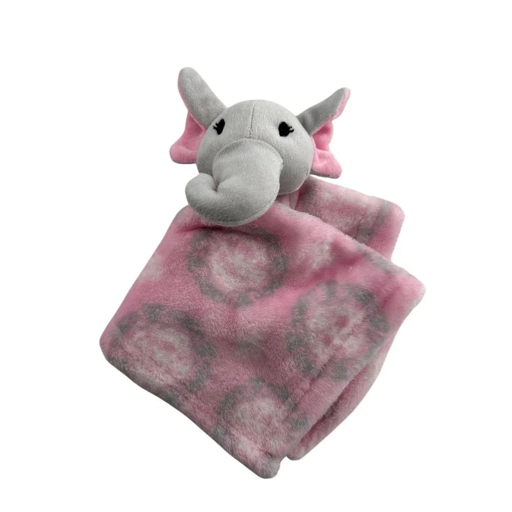 HB Baby Security Blanket Lovey Elephant Plush 14